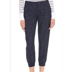 Club Monaco Briton Tweed Jogger Pants Navy Blue Speckle Wool Silk NWT 2